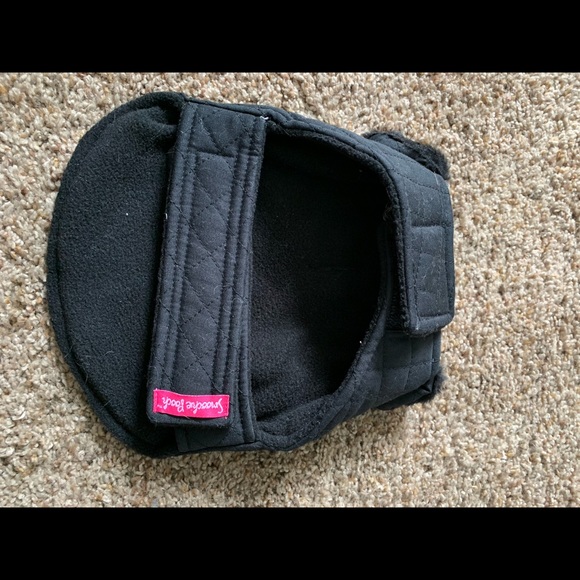 NWOT black quilted dog jacket - Picture 5 of 8